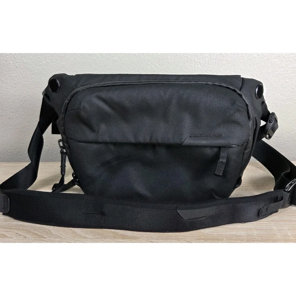 Peak Design Everyday Sling 3L Black Camera Bag Crossbody EDC Travel Tech Organiz